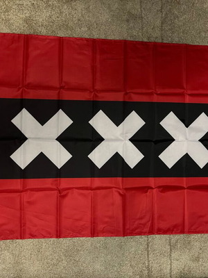 Amsterdam flag new, size 148x90cm