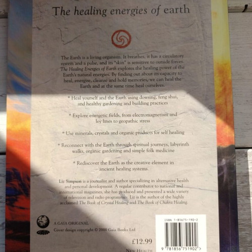 The Healing Energies of Earth book like new