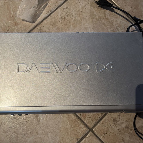 Daewoo DVD Player used with remote control