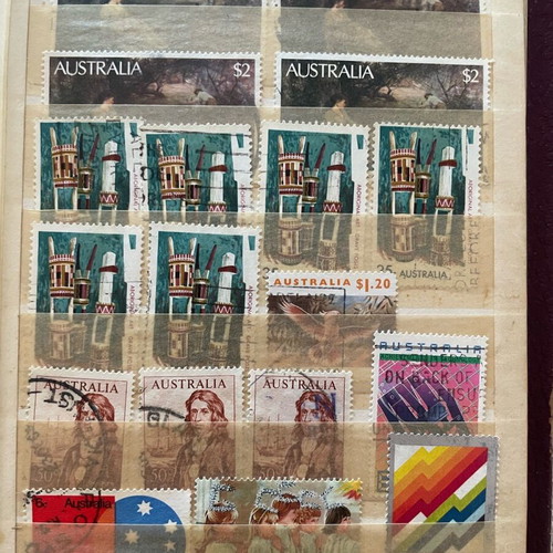 Collectible Australian stamps 1970–1990 thematic, flowers, animals