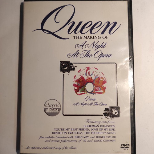Queen The Making Of A Night At The Opera DVD like new, rock