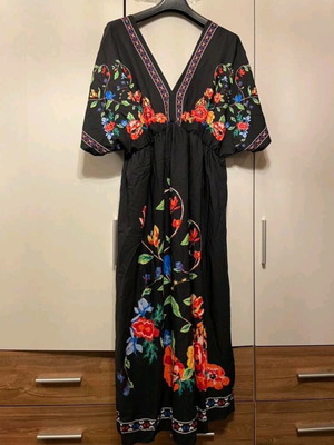 Shein floral summer dress like new, colorful, plus size XXL-XXXL