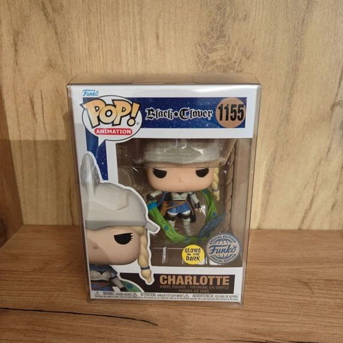 Funko Pop! Animation Black Clover Charlotte #1155 Special Edition mint condition