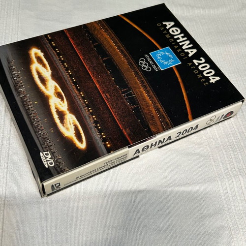 Athens 2004 Olympic Games DVD box set like new, missing one disc
