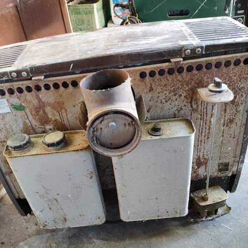 Coral 130 oil heater used, Greek made