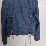 Raxevksy denim jacket used, size M-L