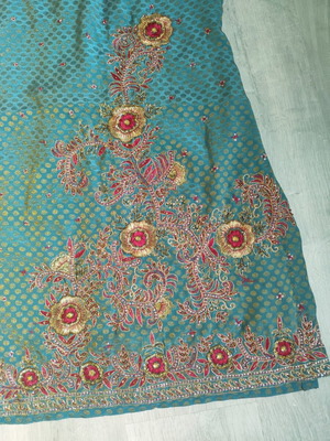 HANDMADE SILK DRESS
