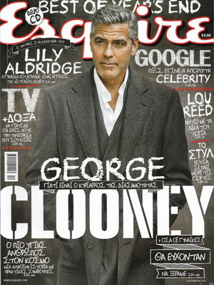 Esquire Magazine Issue 26 B Period December 2013 George Clooney like new