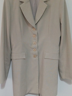 Positivo women's blazer beige like new, size M