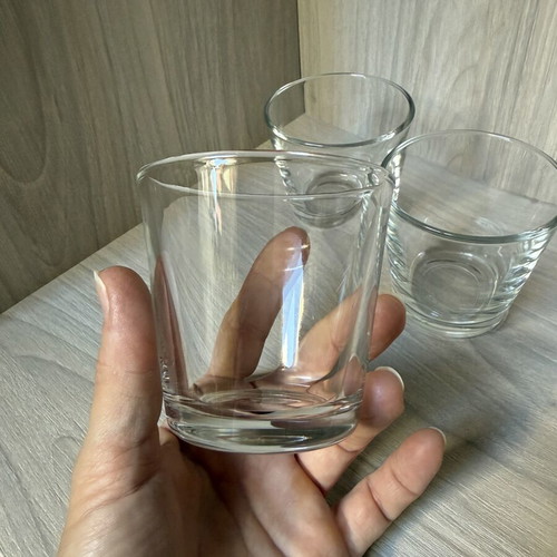 Set of 3 classic lowball glasses, 230 ml