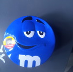 M&Ms storage container new, barely used