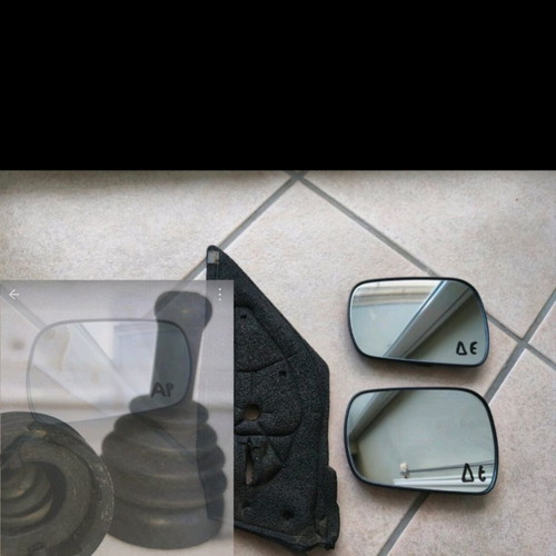 Ford Fiesta mirror glass and adjustment handles used