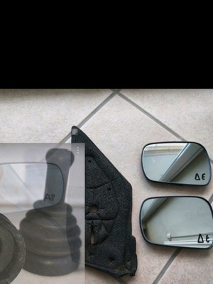 Ford Fiesta mirror glass and adjustment handles used