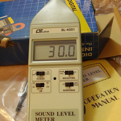 Sound level meter SL-4001 new, professional