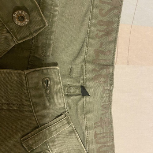 3Guys Khaki Men's Bermuda Shorts like new, denim fabric, XL
