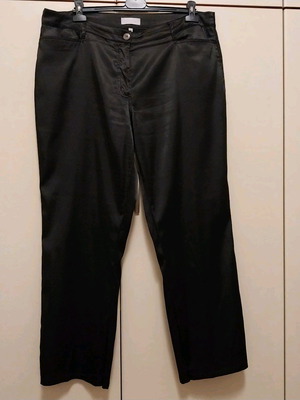 Giorgio women's pants 2XL black satin like new