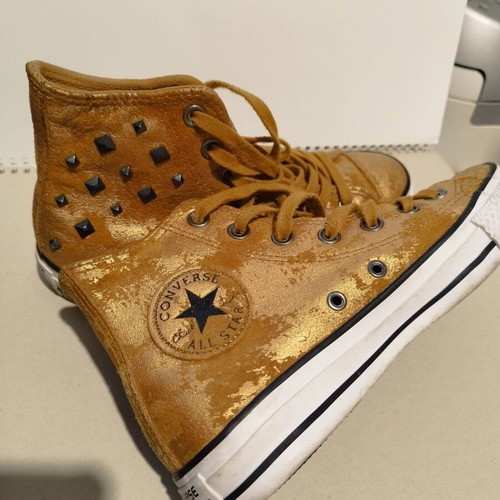 Converse Chuck Taylor All Star Hardware Hi new, gold, size 37