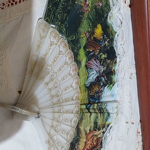 Vintage hand fan