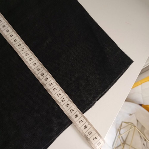 Linen women's skirt black, like new, sizes S/M