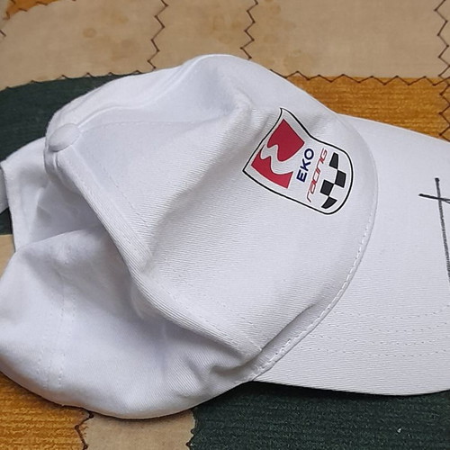 EKO Racing Cap new with Panagiotis Giannakis autograph