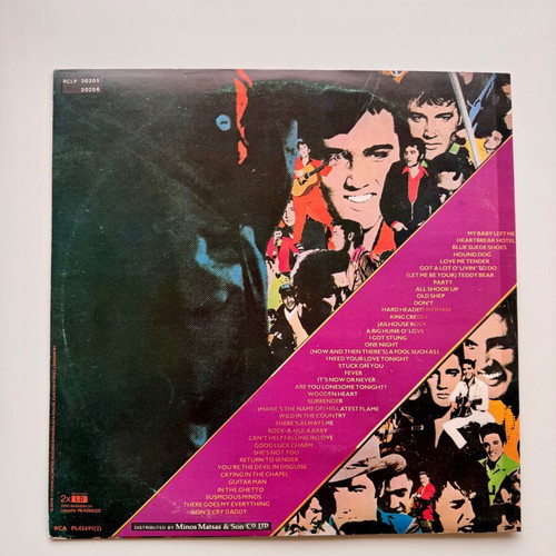 Elvis Presley 40 Greatest Hits 2xLP Greek Edition like new