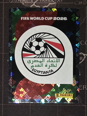Panini Fifa World Cup 2026 Egypt collectible sticker new