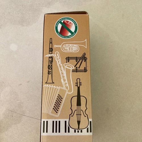 Wittner Taktell Piccolo metronome new, neon green