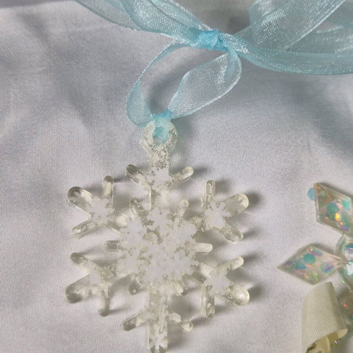 Handmade snowflake for Christmas tree new