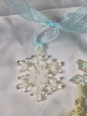 Handmade snowflake for Christmas tree new