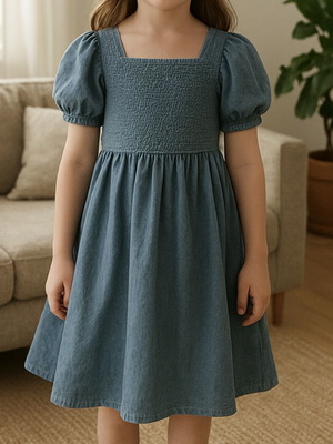 Jenyfer dress XS blue denim like new