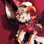 Large resin eagle new
