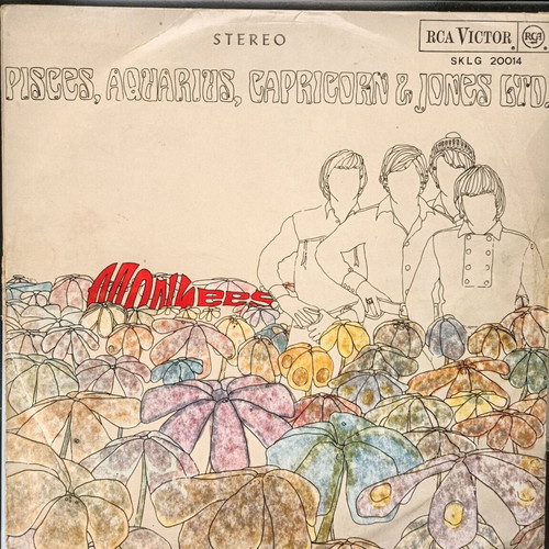 The Monkees Pisces, Aquarius, Capricorn & Jones Ltd. used vinyl record