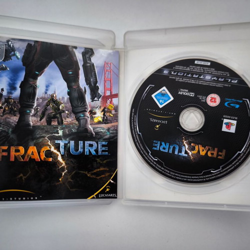 Fracture PS3 game like new, PlayStation 3