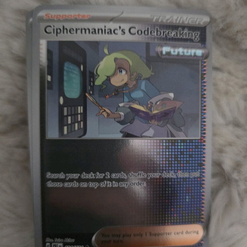 Pokemon Card Ciphermaniac's Codebreaking new