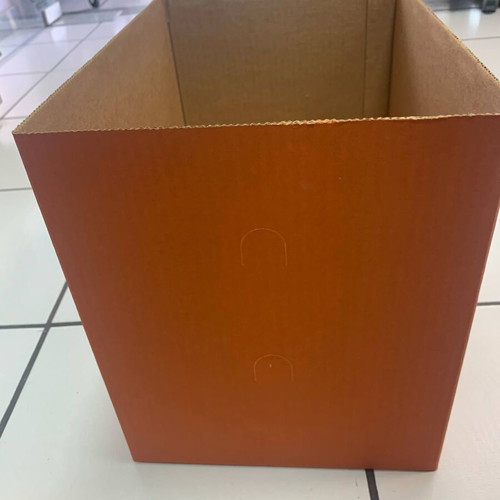 Y2K cardboard storage box