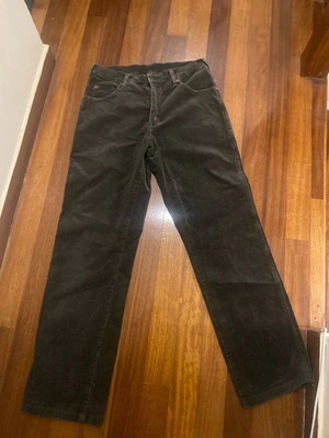 Wrangler corduroy pants like new, brown, size S