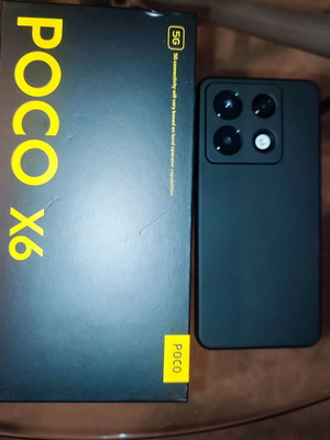 Smartphone Poco X6 5G 12GB/512 new with free case