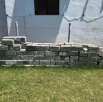 Cement Blocks used, quantity as shown