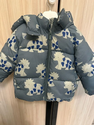 Zara jacket with hood like new, 12-18 months 86 cm