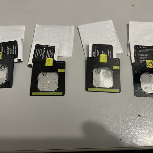 iPhone 11 Pro camera protector, 4 pieces