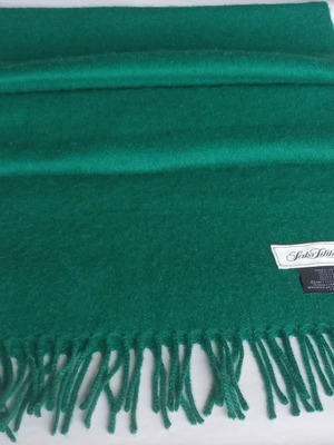 Saks Fifth Avenue vintage κασκόλ από κασμίρ σε πράσινο