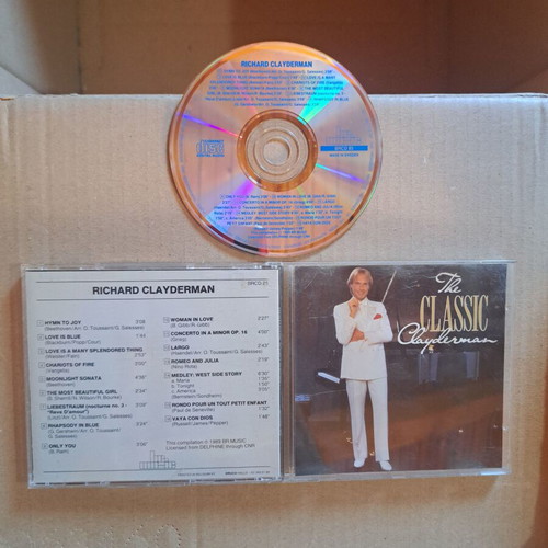 Richard Clayderman The Classic Clayderman CD like new, pop