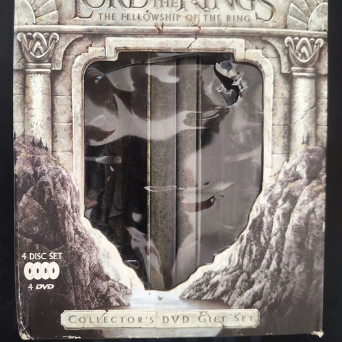 The Lord of the Rings The Fellowship of the Ring Collector's DVD Gift Set used