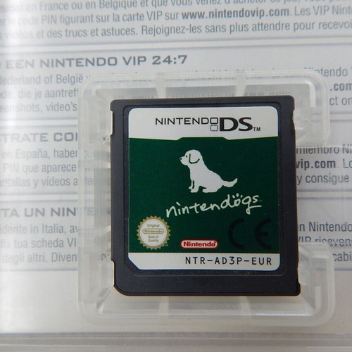 Nintendo DS Nintendogs game used with case and manual