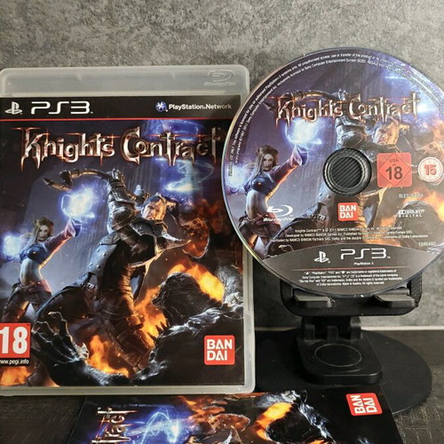Knights Contract game for PlayStation 3 like new, action hack and slash