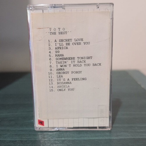 Toto The Best cassette tape like new
