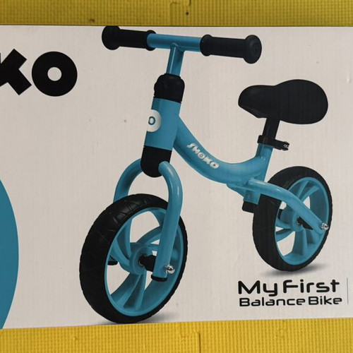 Shoko My First Balance Bike with helmet, blue