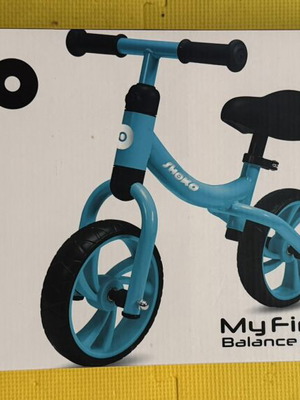 Shoko My First Balance Bike with helmet, blue