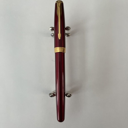 Parker Sonnet pen with gold nib used, needs ink cartridge