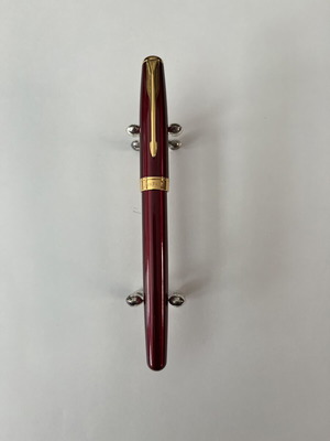 Parker Sonnet pen with gold nib used, needs ink cartridge